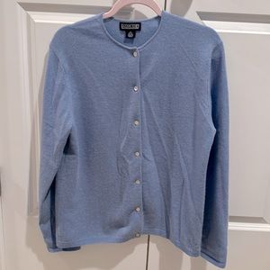 Lands End 100% cashmere cardigan